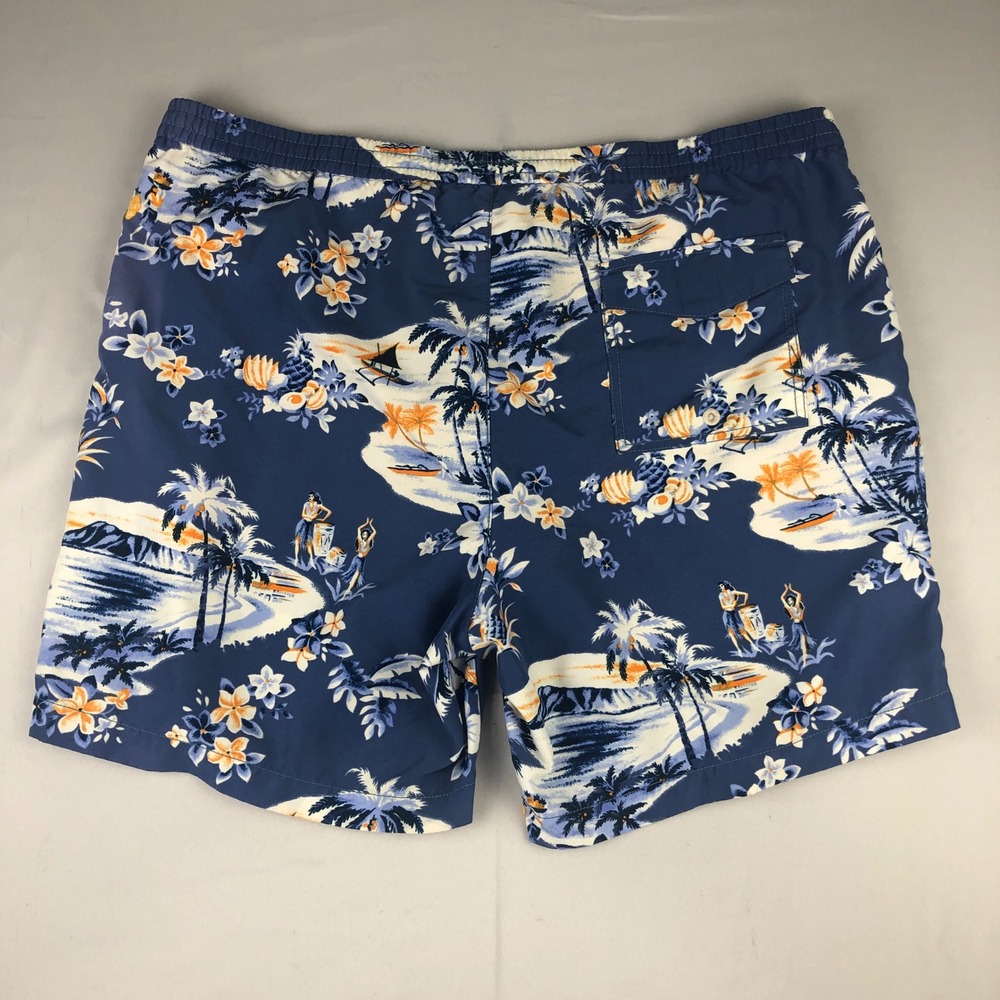 Tommy Bahama Swim Trunk Short Mens Sz XL Relax Tropical Hawaiian Mesh Lined READ